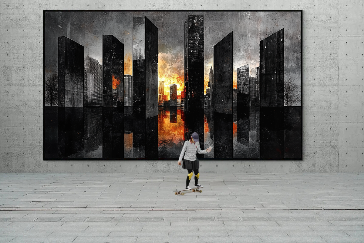 “Mirror of the Metropolis” – A reflection of urban power and beauty