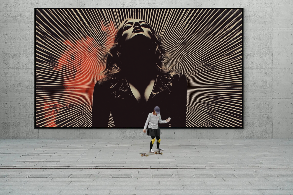 “The Rays of Power” – A tribute to strength and self-confidence