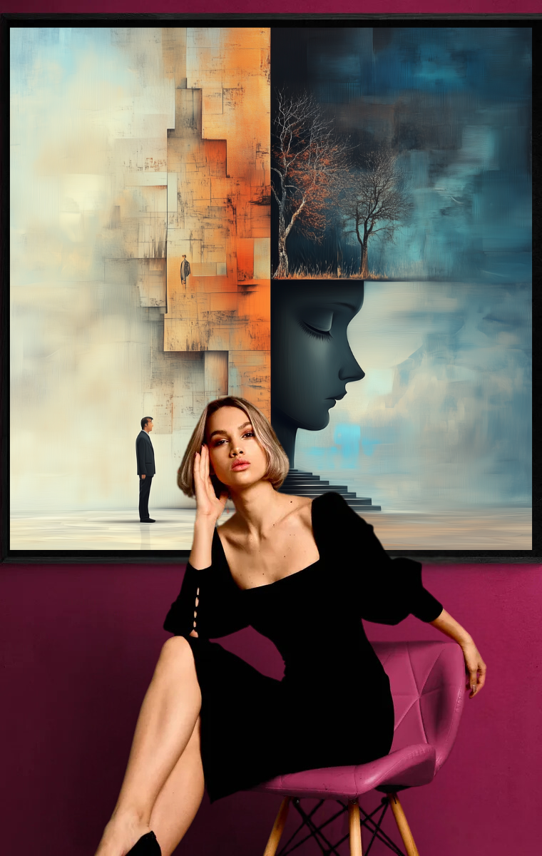 “Reflections of Existence” – A Journey Through Time and Consciousness