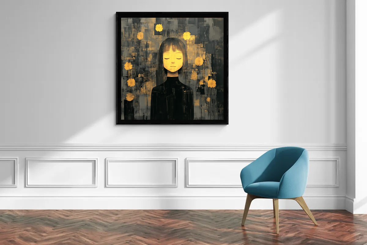 “Flowers of Silence” – A Moment of Inner Peace