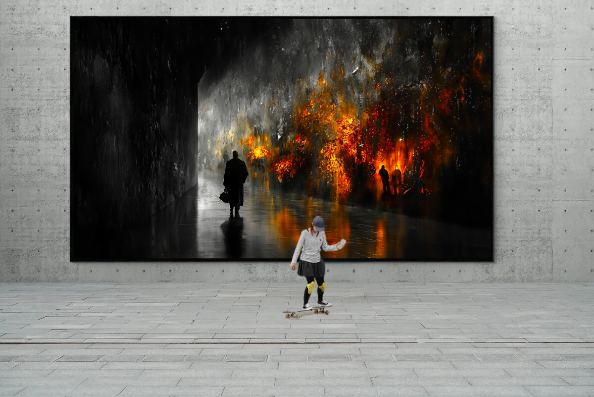 „Im Angesicht der Flammen“ – Ein Pfad durch Licht und Dunkelheit