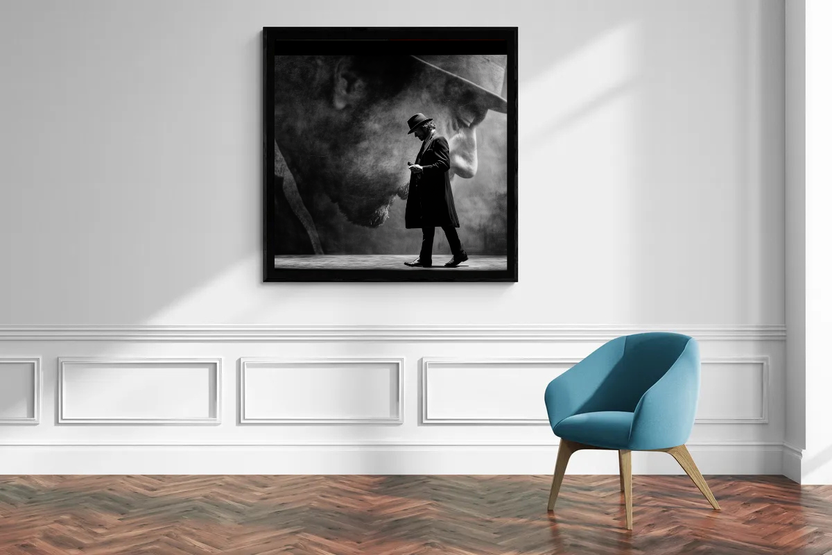 “The Reflection of Silence” – A Moment Between Past and Present