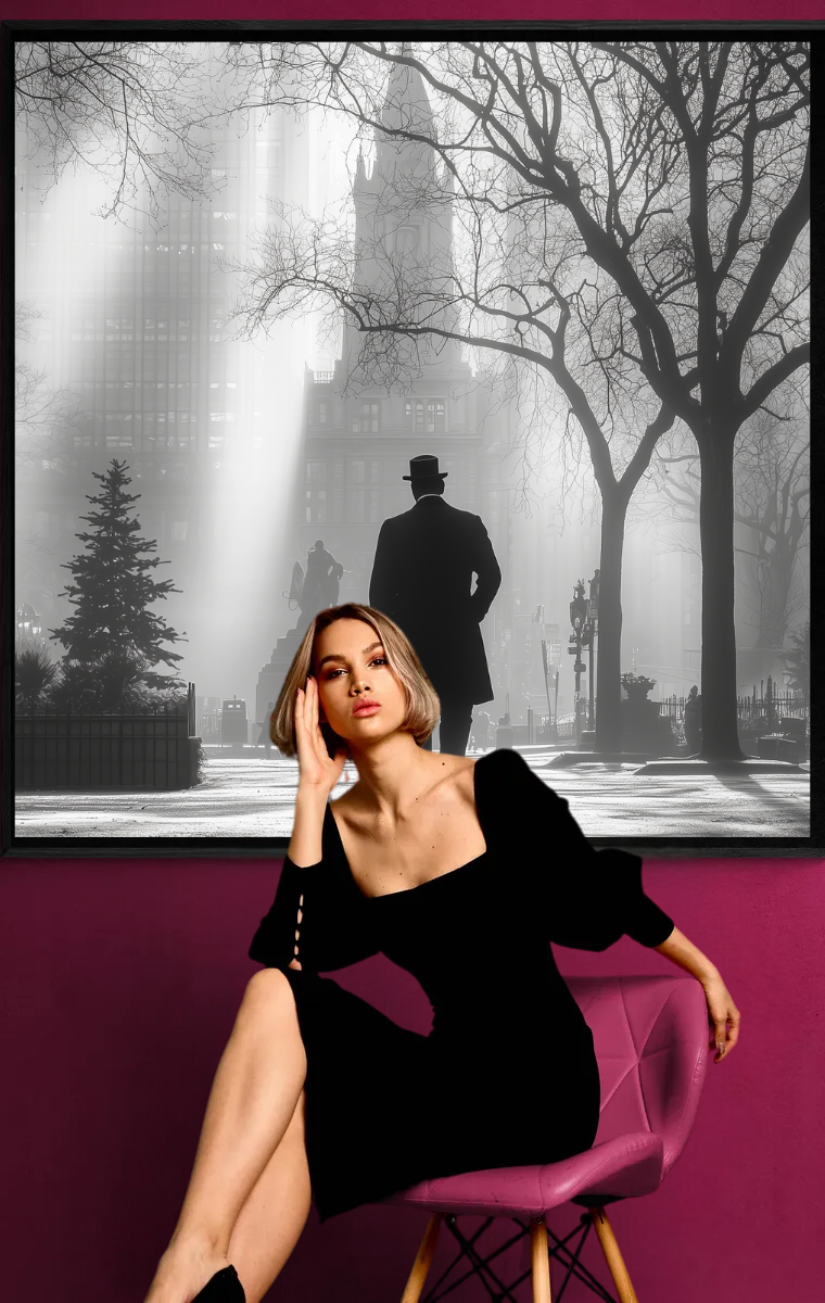 “Morning in the City” – Elegance and Silence in Urban Life