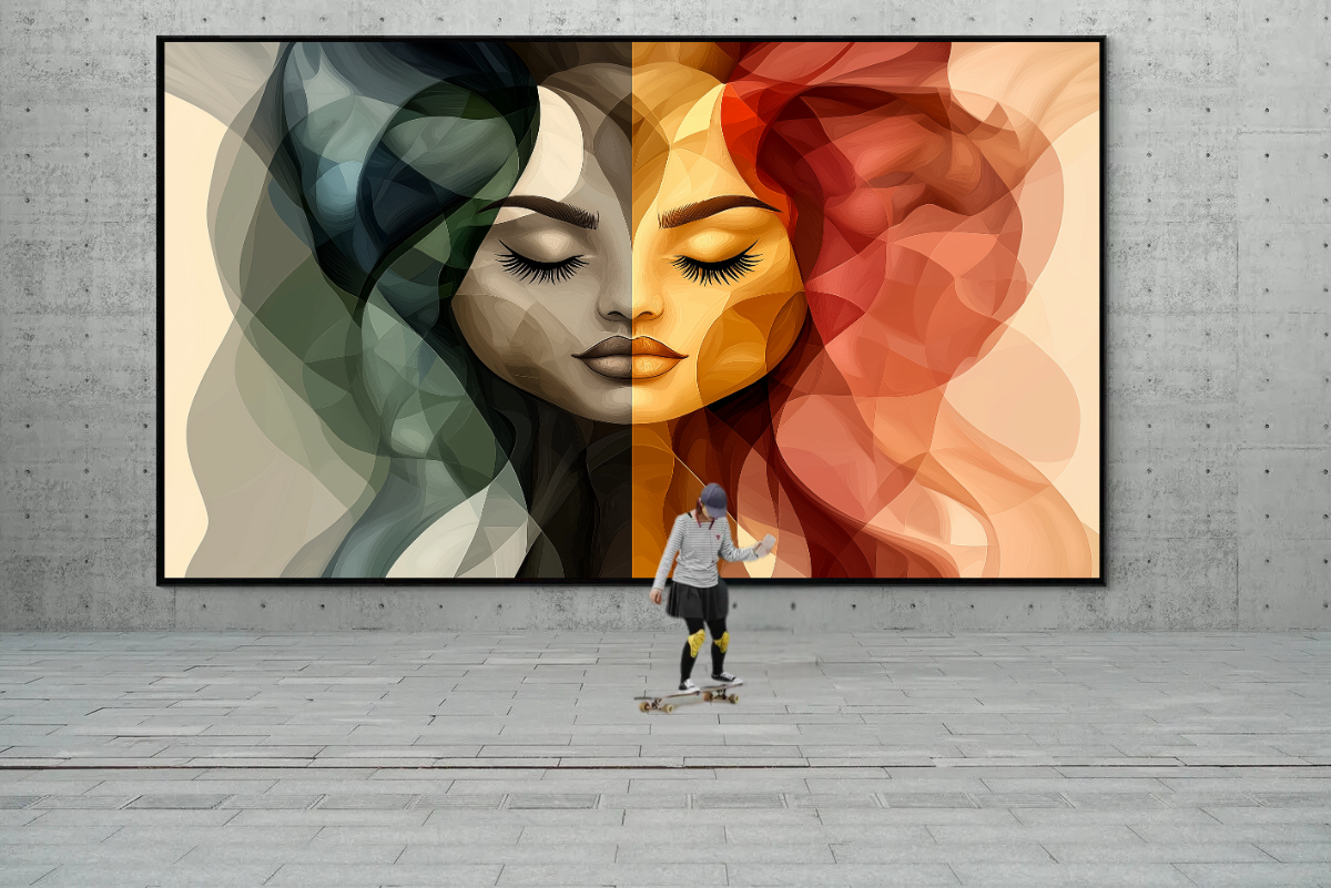 “Duality of the Soul” – A Journey Between Light and Shadow