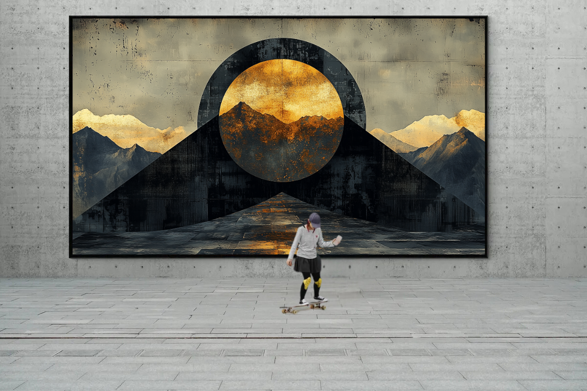 “Geometry of Silence” – Harmony in the Play of Light and Shadow