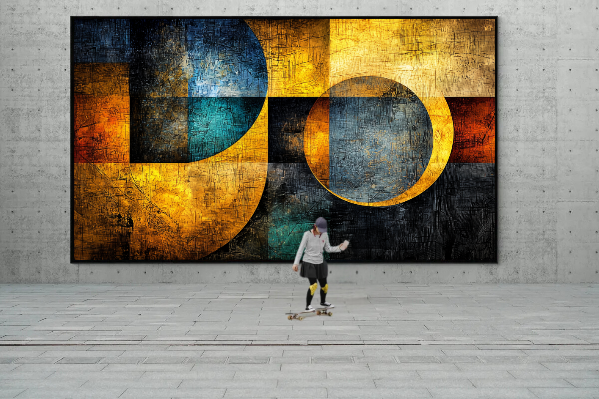 “Geometry of Light” – A Harmony of Form and Color
