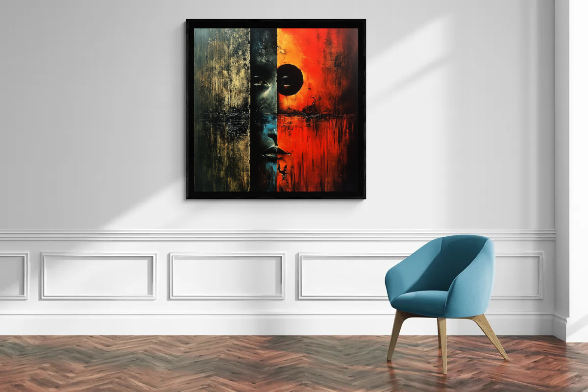 “Faces of Duality” – A Journey Through Light and Shadow