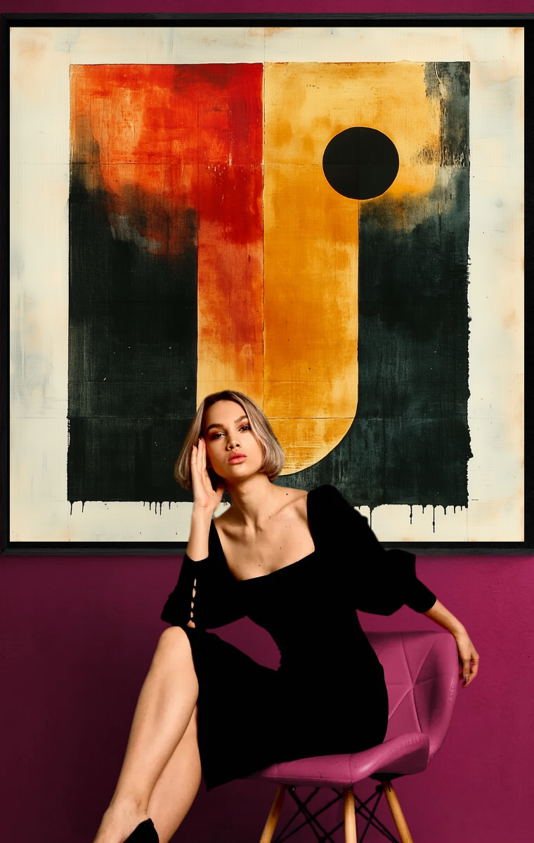 “Circle of Elements” – A balancing act between form and color