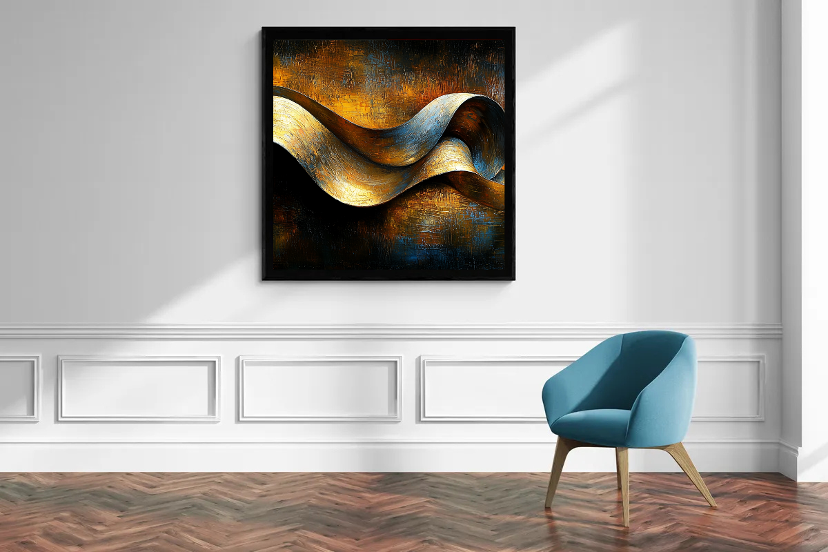 "Waves of Gold" – Movement in Harmony