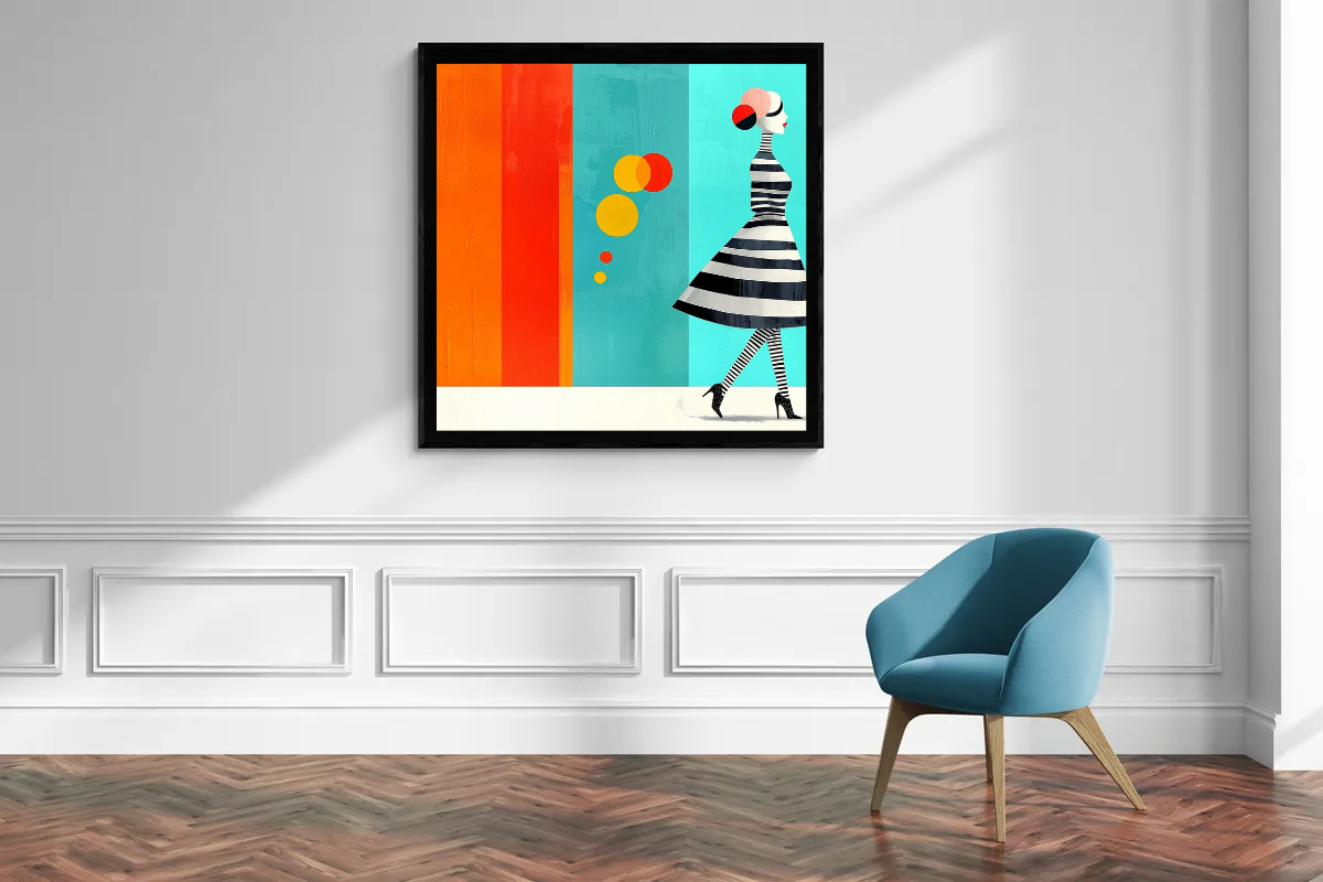 „Schritte durch Farben“ – Moderne Kunst in Bewegung