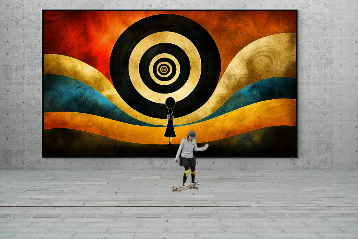 „Zentren der Harmonie“ – Ein hypnotisches Kunstwerk