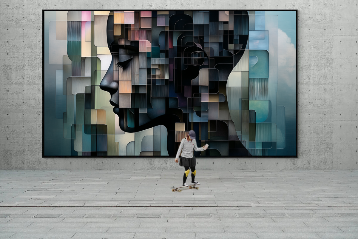 “Fragmented Thoughts” – A Mosaic of Consciousness