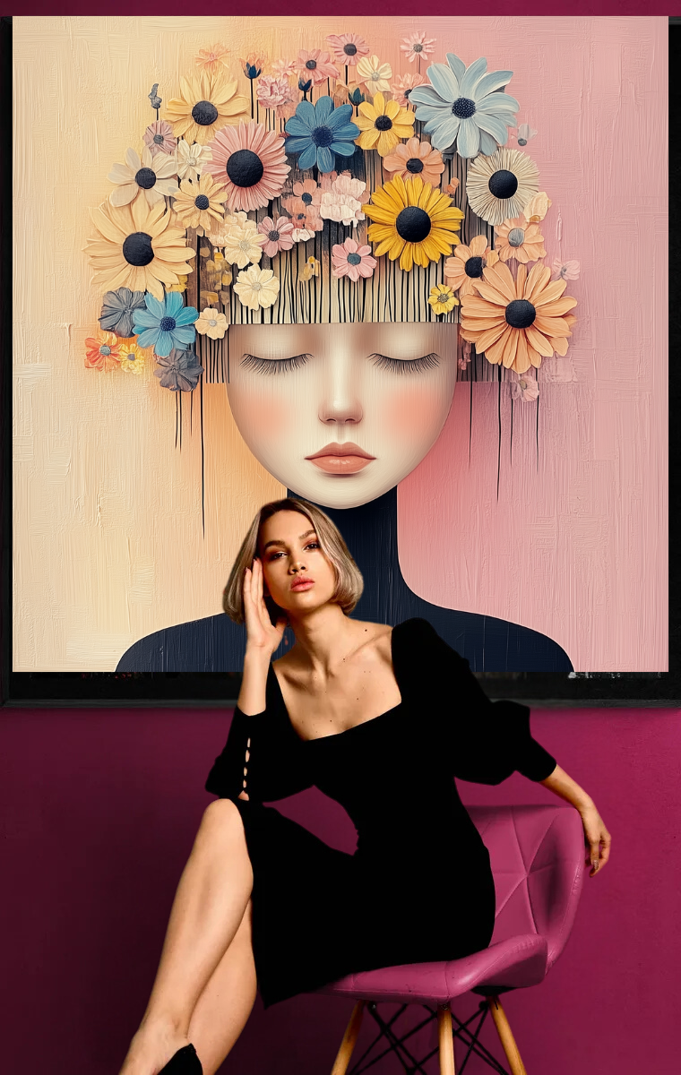 “Flowers of Thoughts” – An Ode to Beauty and Serenity