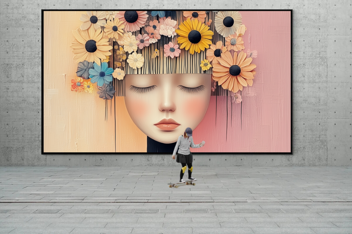 “Flowers of Thoughts” – An Ode to Beauty and Serenity