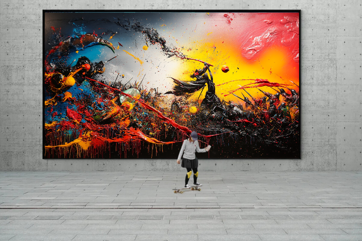 „Explosion der Schlacht“ – Dynamische Abstraktion