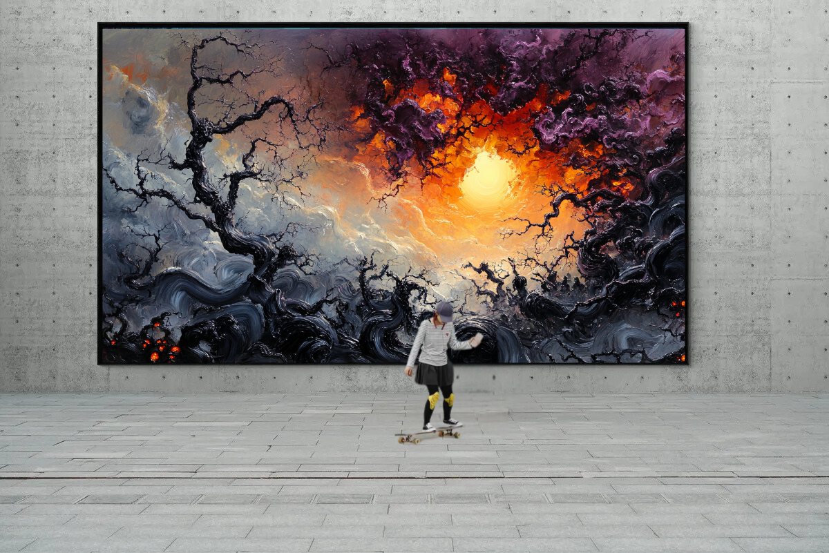 „Inferno der Schlacht“ – Symbolische Landschaft