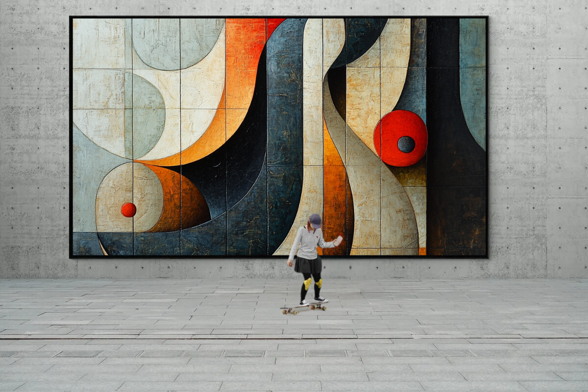 “Symphony of Forms” – A Dance of Geometry and Colors