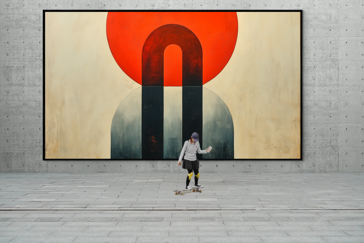 “The Gate to Eternity” – A modern masterpiece of abstraction