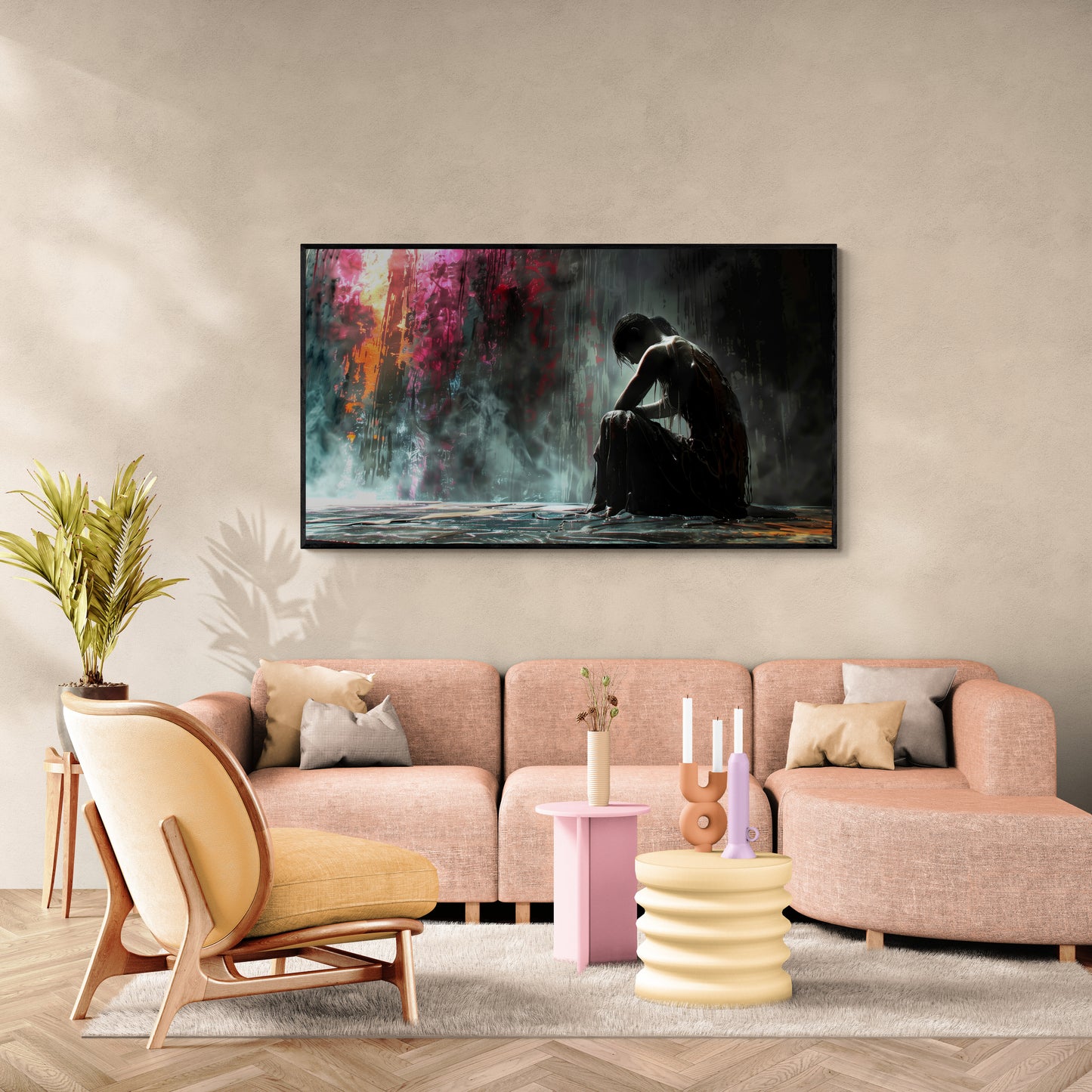 “Tears of Transformation” – A moving symbiosis of emotion and color