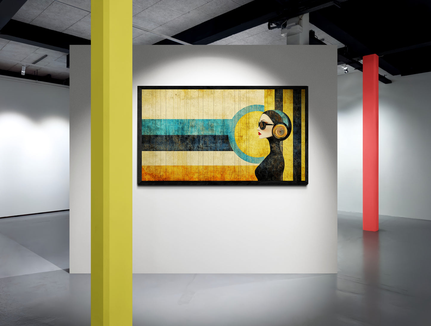 “The Sound Vision” – A Graphic Fusion of Man and Music
