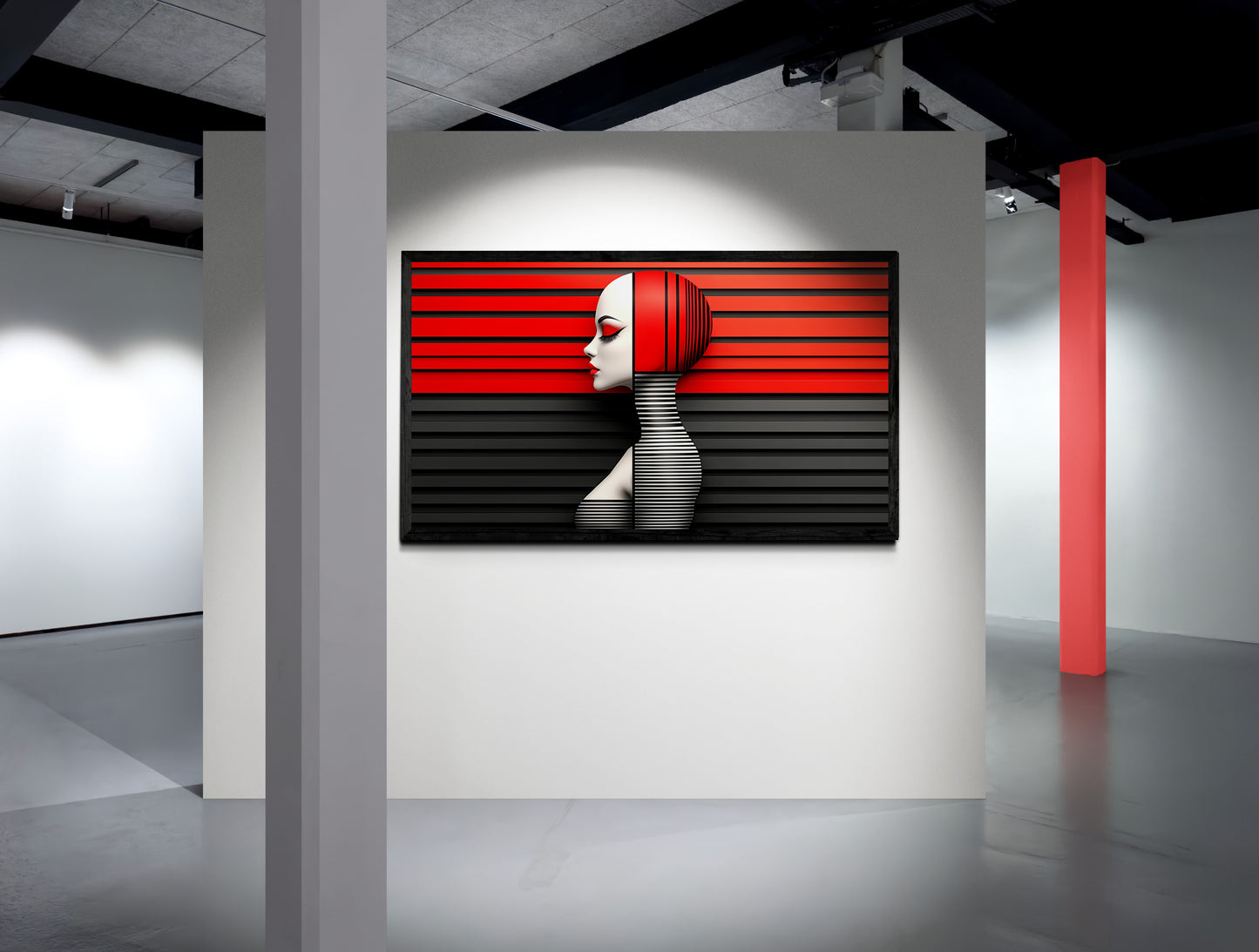 „Geometrische Harmonie“ – Eine künstlerische Symbiose aus Linie und Form