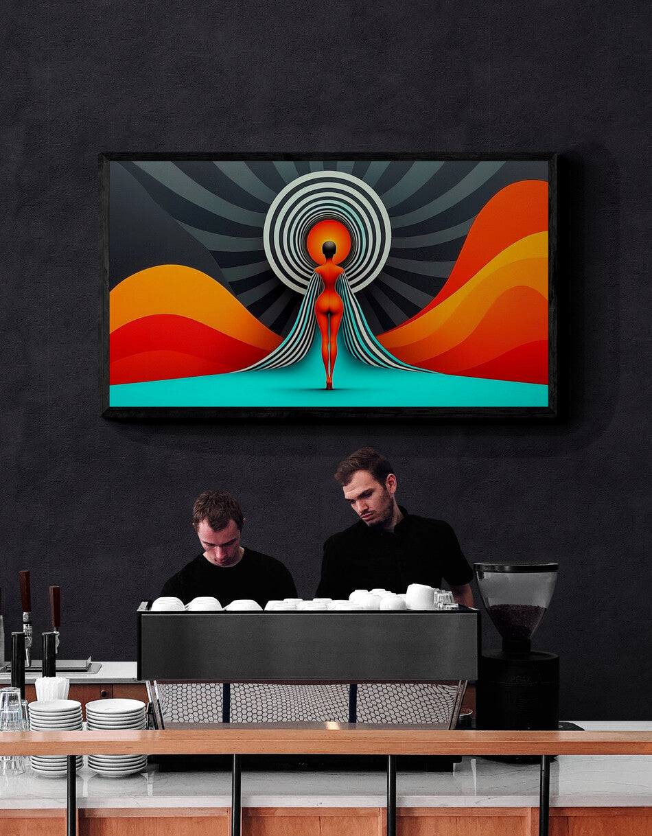 “The Symphony of Colors” – A visual journey between space and time