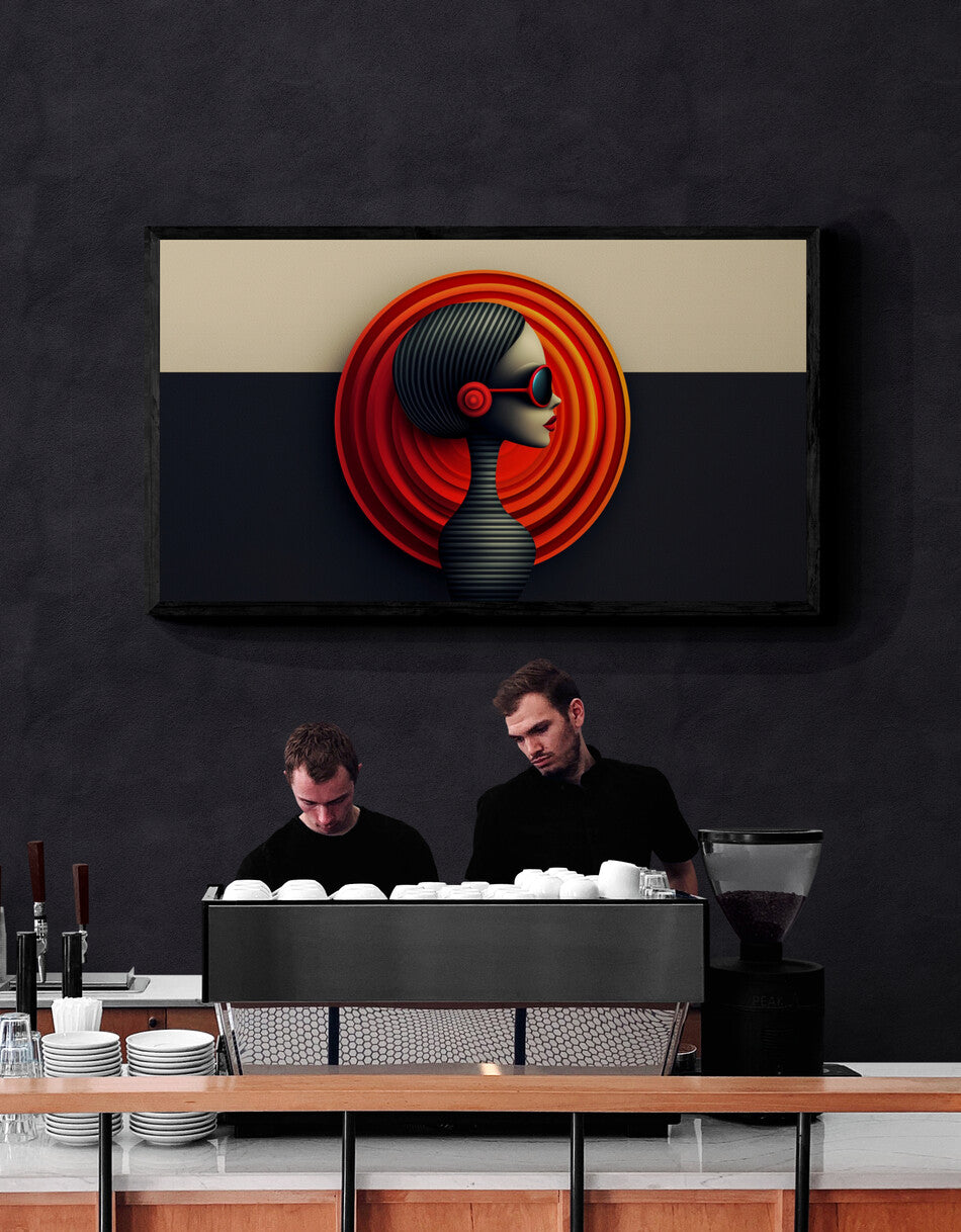 “The Rhythm” – A harmonious fusion of form and color