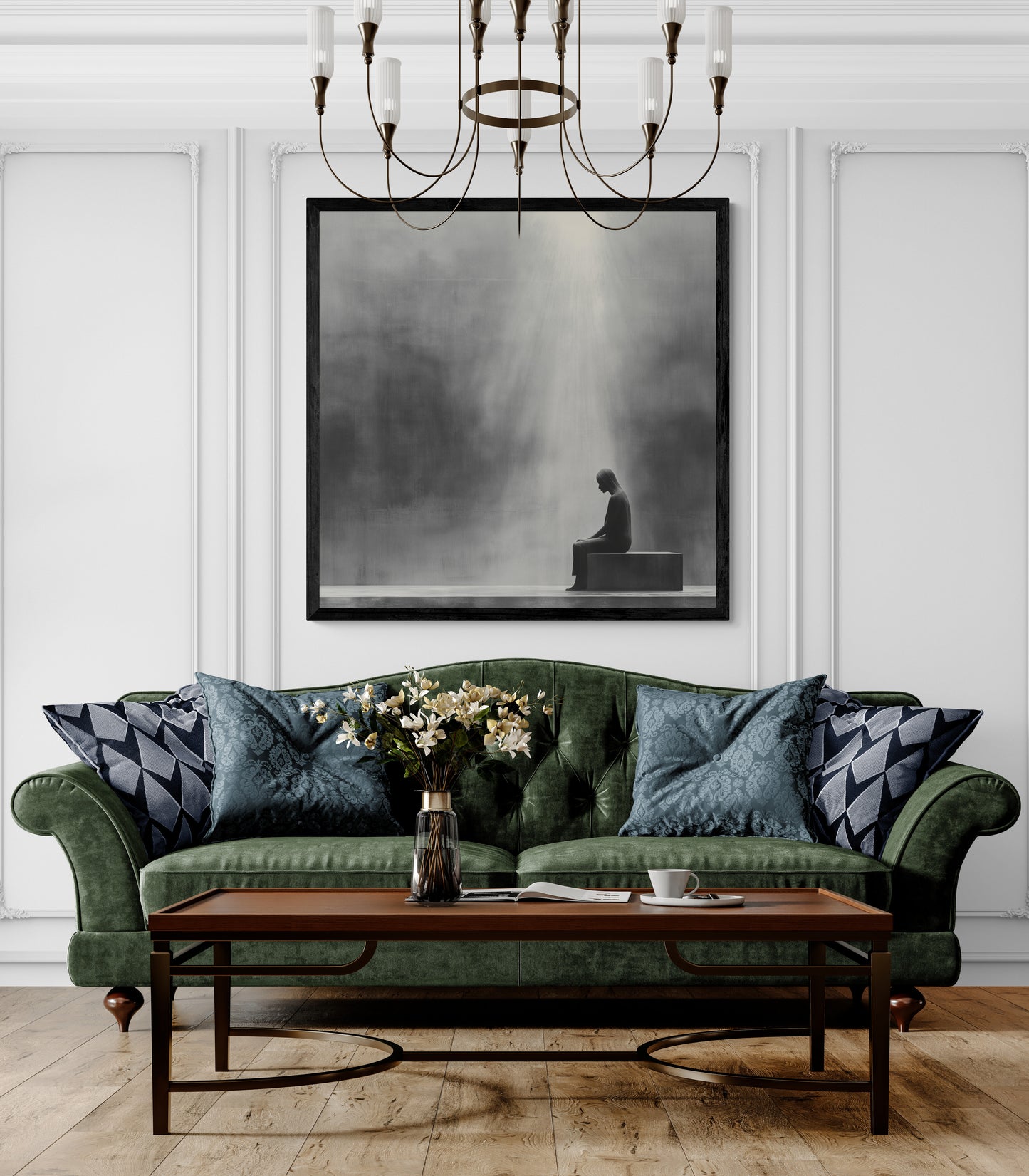 “In the Light of Silence” – A minimalist composition of loneliness and enlightenment