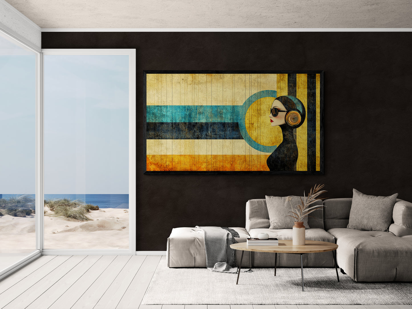 “The Sound Vision” – A Graphic Fusion of Man and Music