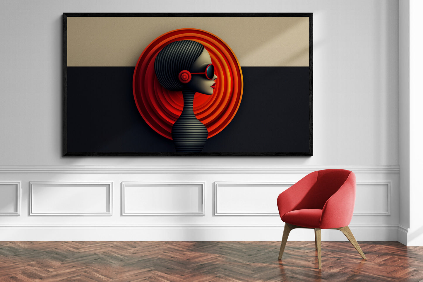 “The Rhythm” – A harmonious fusion of form and color