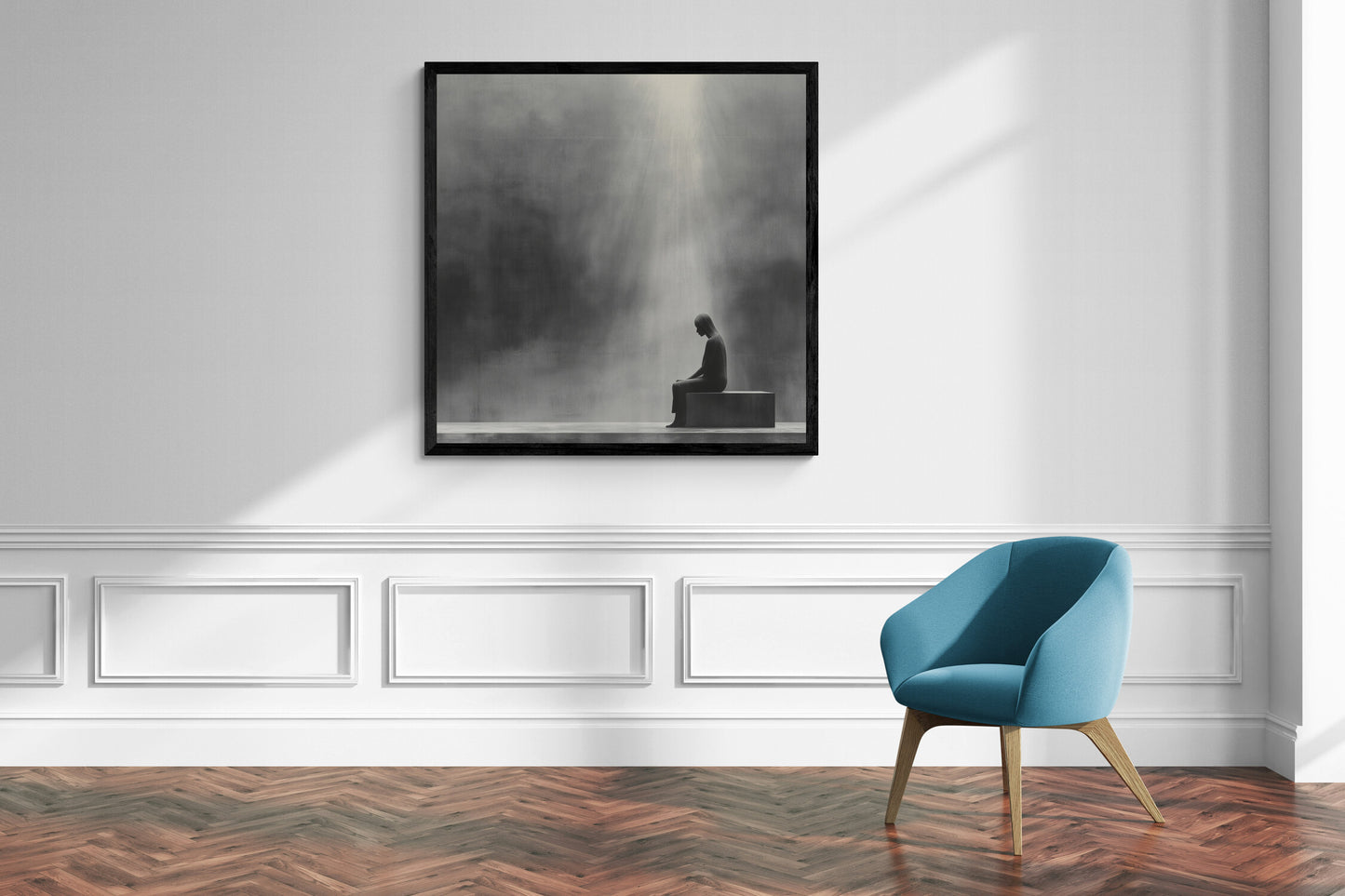 “In the Light of Silence” – A minimalist composition of loneliness and enlightenment