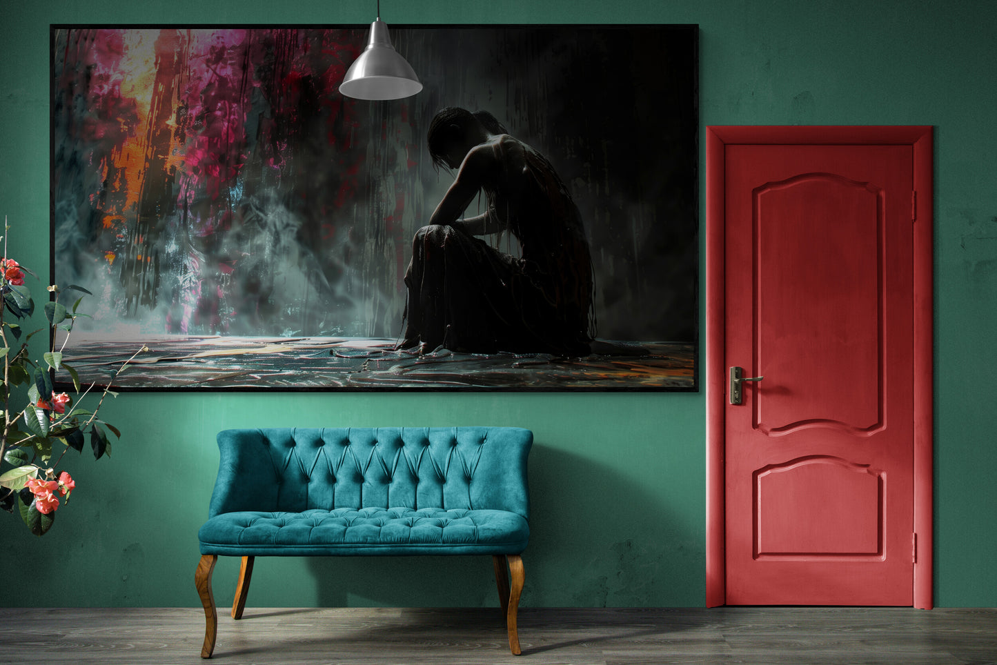 “Tears of Transformation” – A moving symbiosis of emotion and color