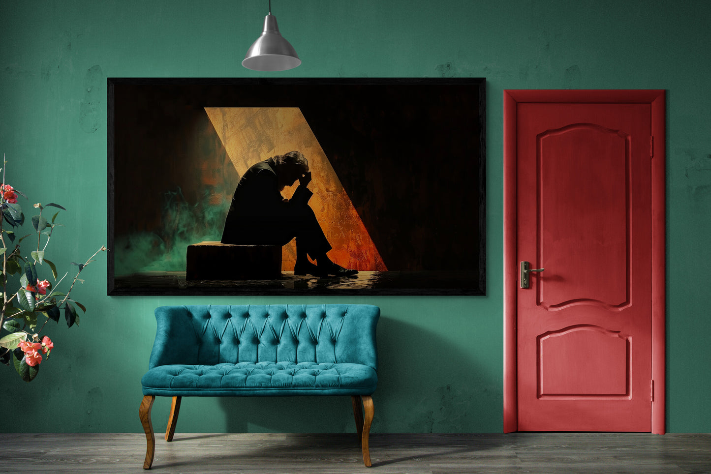 „Flächen der Last“ – Eine introspektive Komposition aus Schatten und Licht