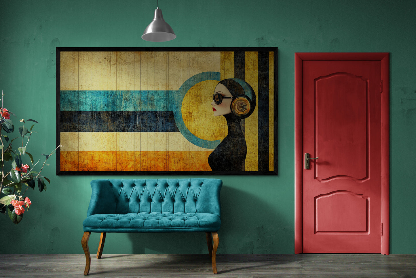 “The Sound Vision” – A Graphic Fusion of Man and Music