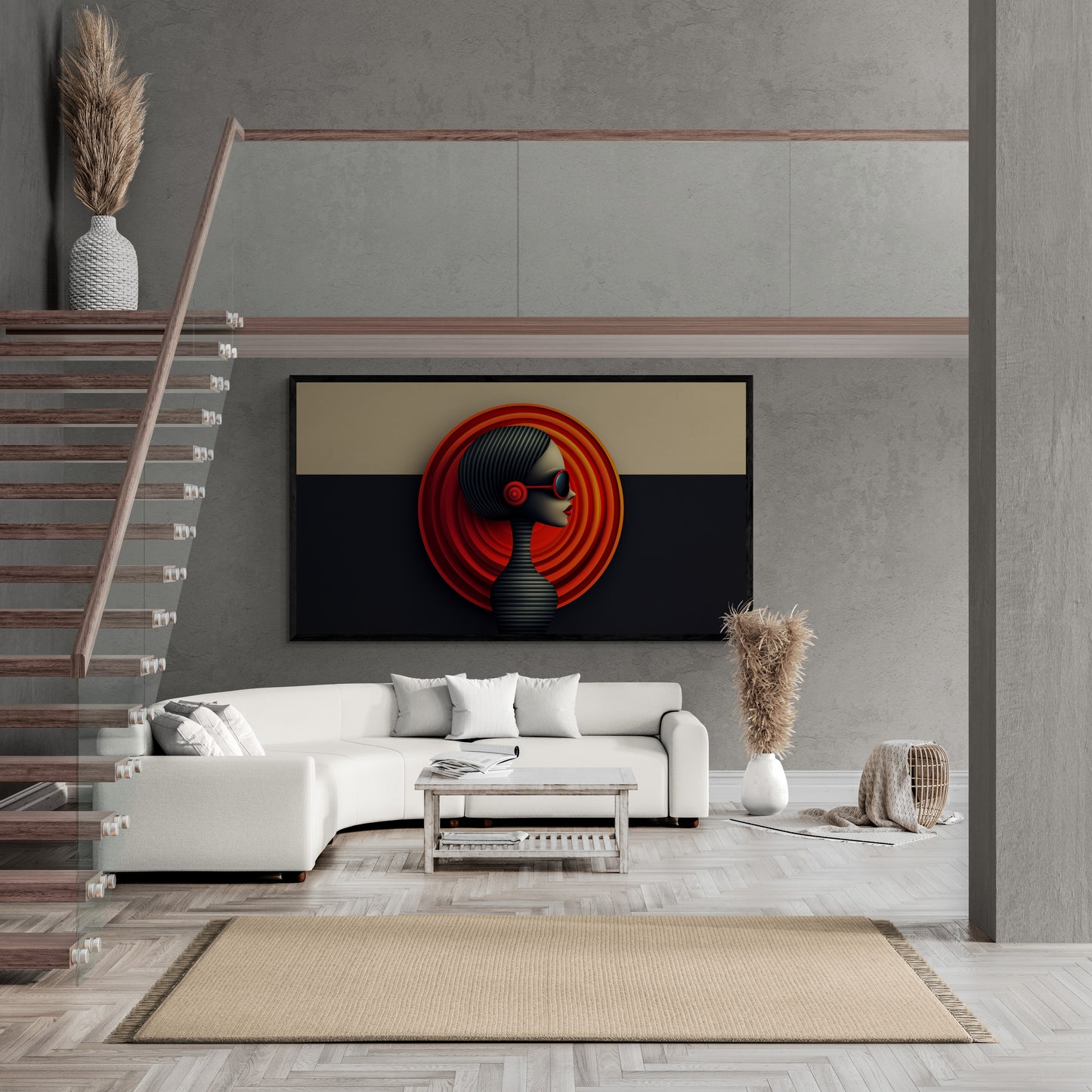 “The Rhythm” – A harmonious fusion of form and color