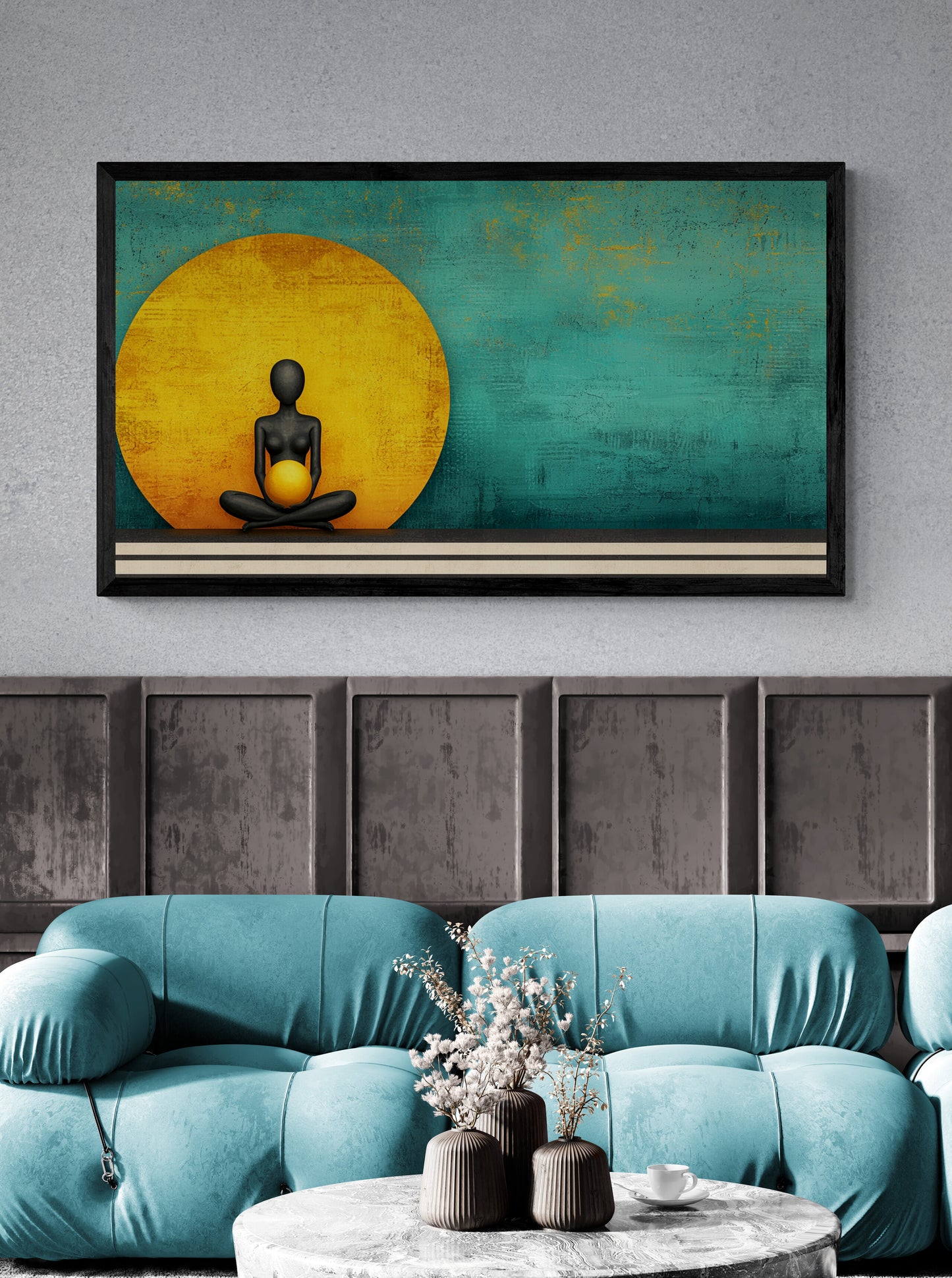 “Sun Circle of Serenity” – A minimalist play between calm and charisma