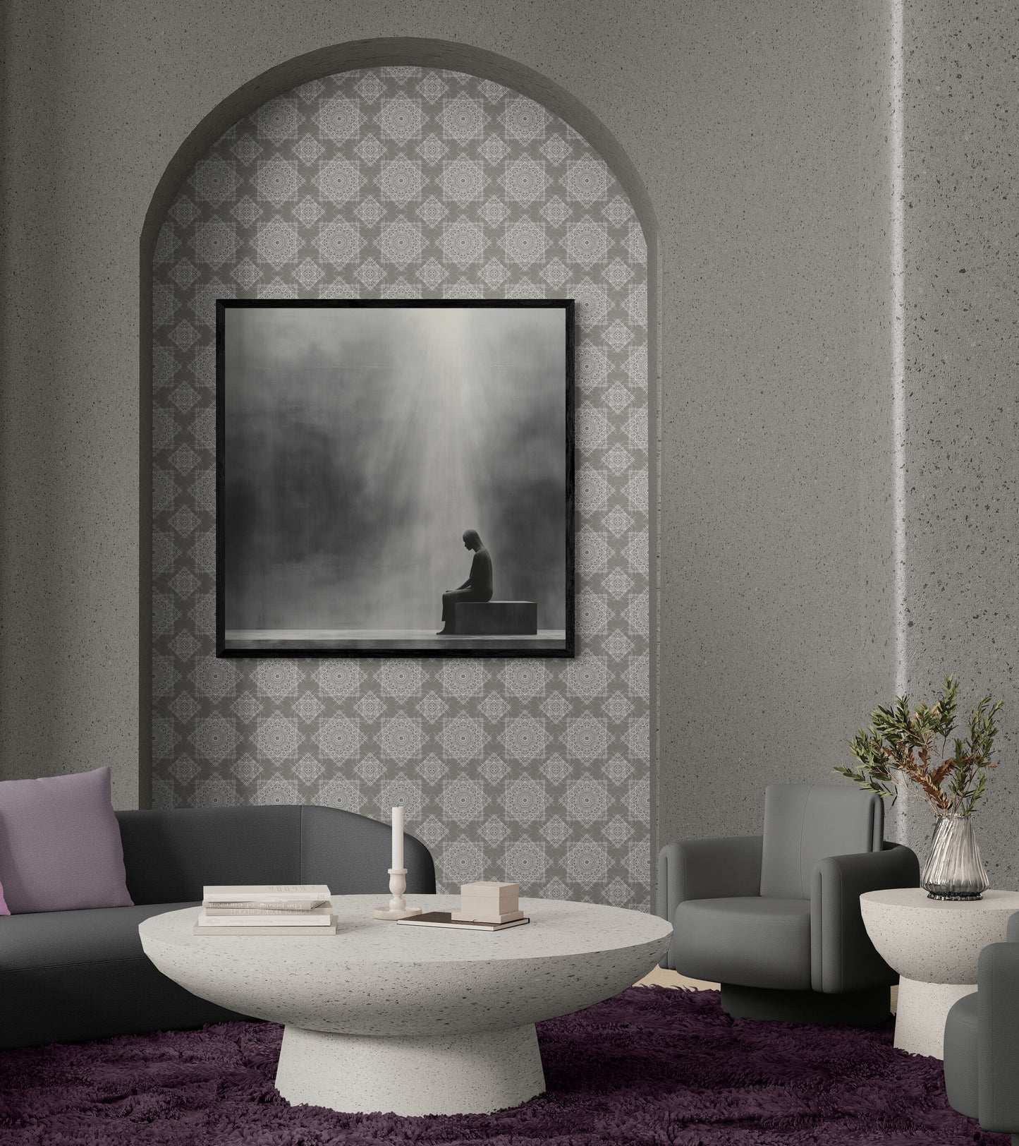 “In the Light of Silence” – A minimalist composition of loneliness and enlightenment