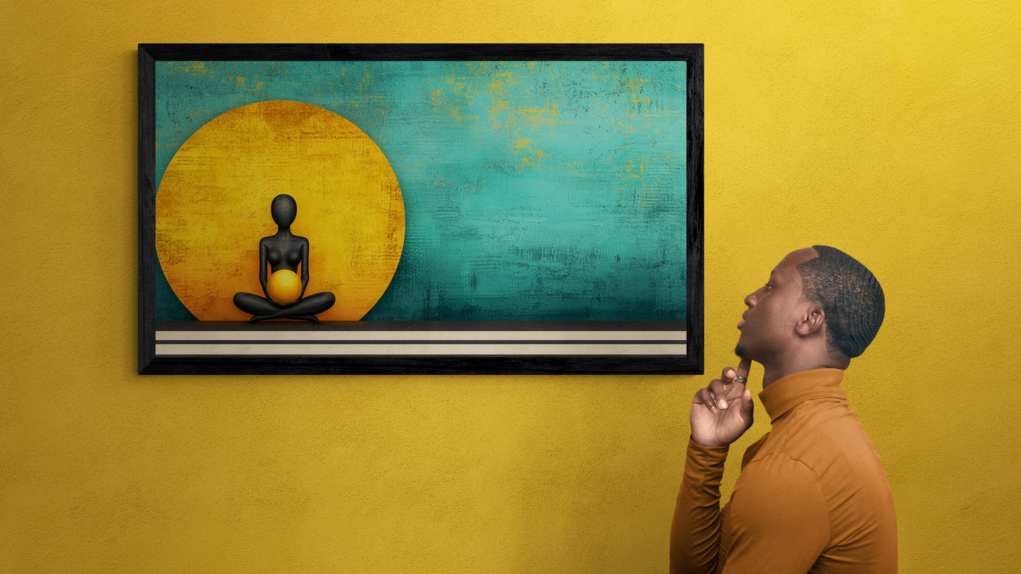 “Sun Circle of Serenity” – A minimalist play between calm and charisma