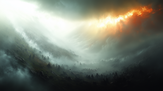 „Flammen der Schöpfung“ – Ein Tanz von Chaos und Licht