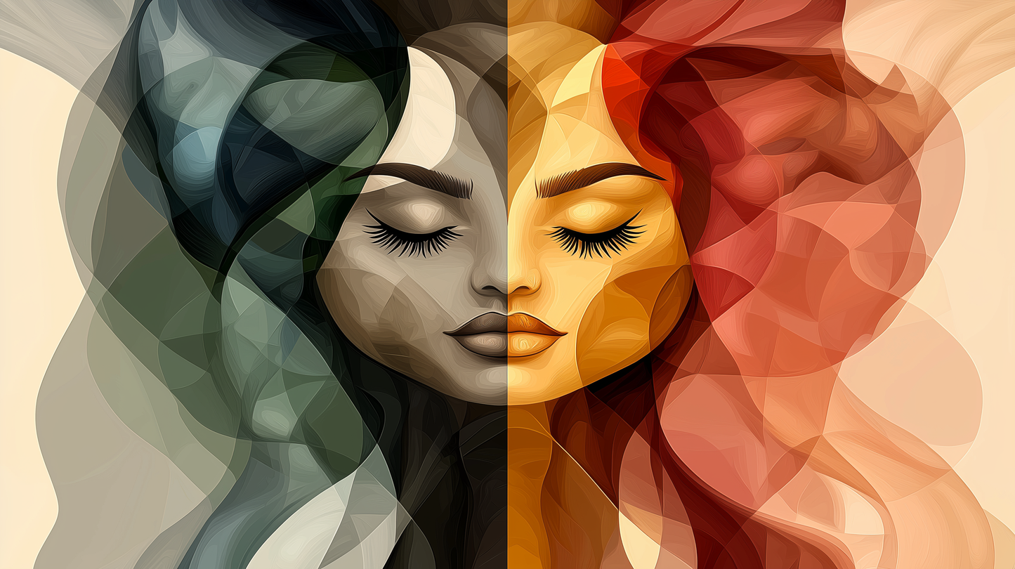 “Duality of the Soul” – A Journey Between Light and Shadow