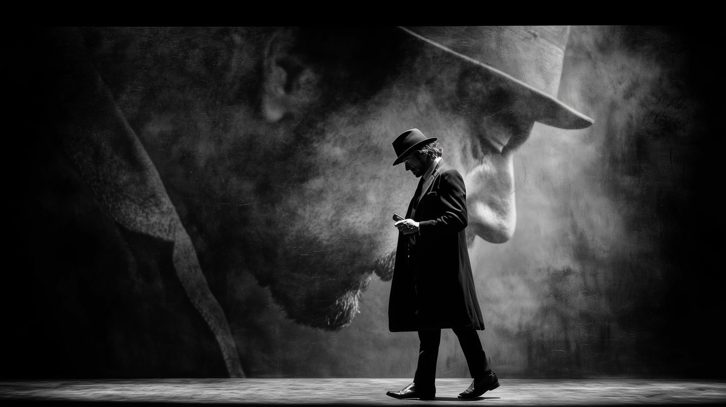 “The Reflection of Silence” – A Moment Between Past and Present