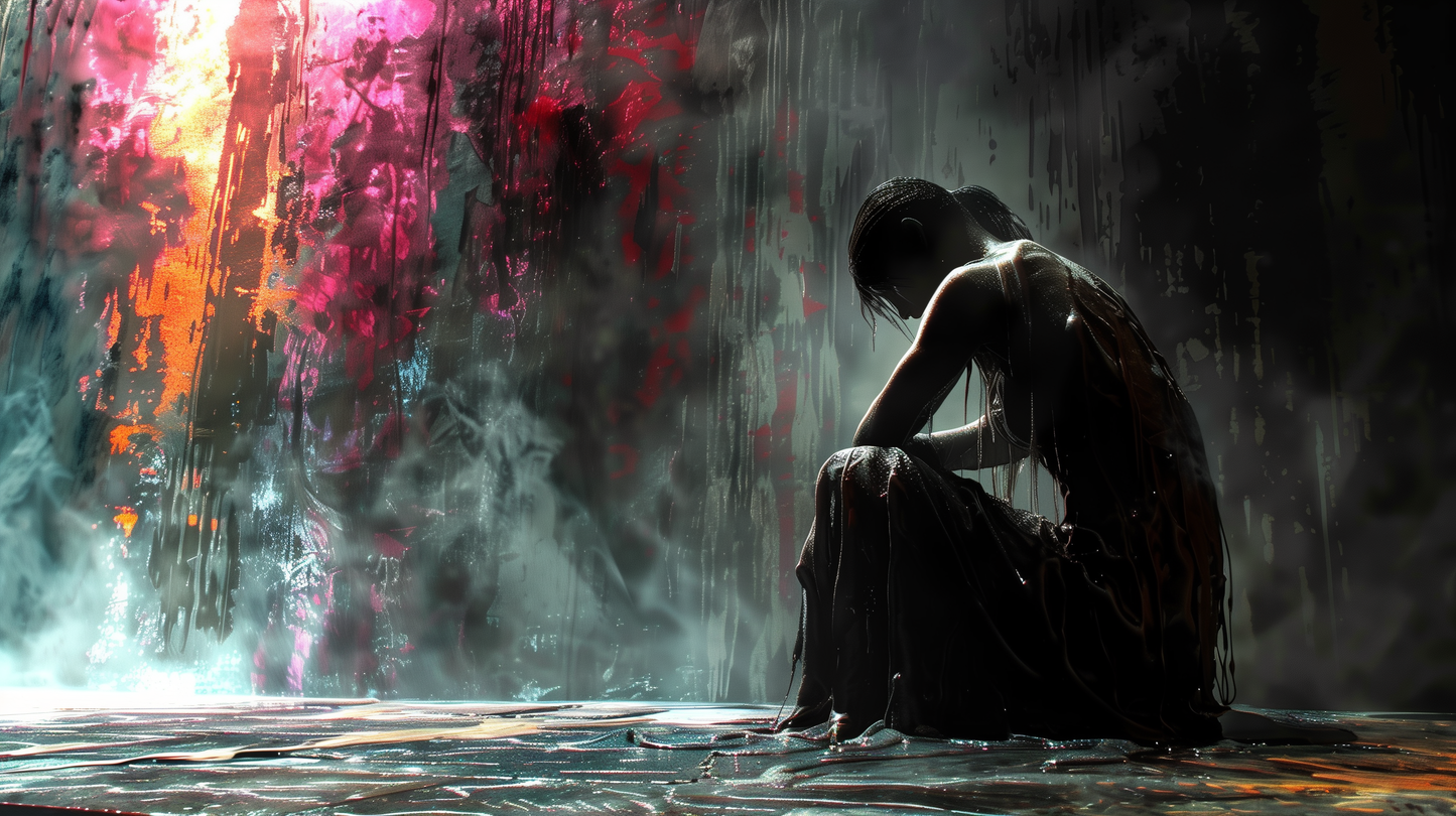 “Tears of Transformation” – A moving symbiosis of emotion and color