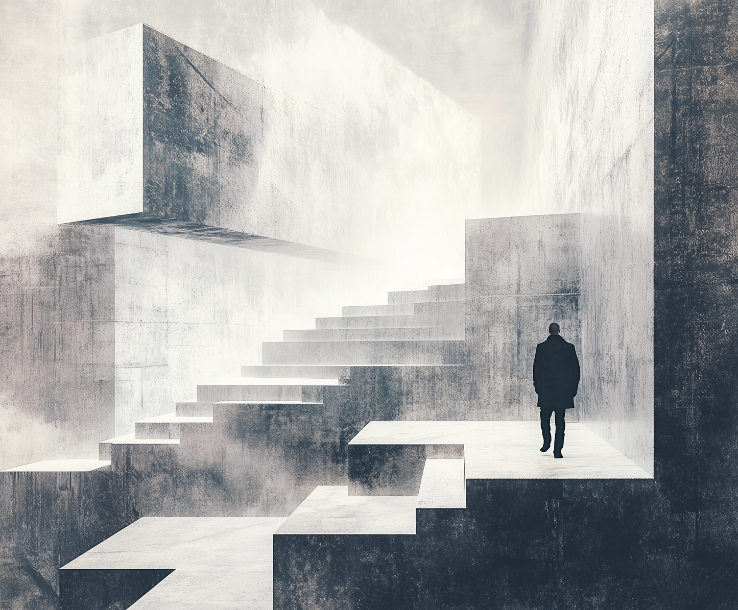 "Rise of Silence" – Minimalist Architecture in the Fog