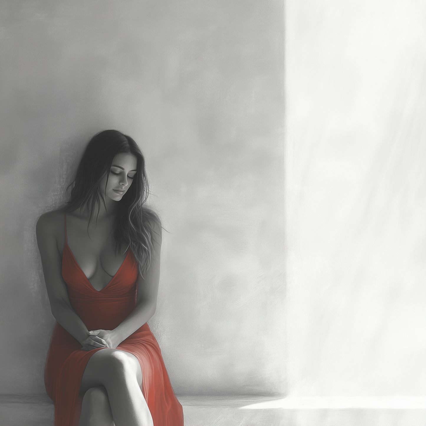 “The Glow of Silence” – A delicate fusion of melancholy and hope