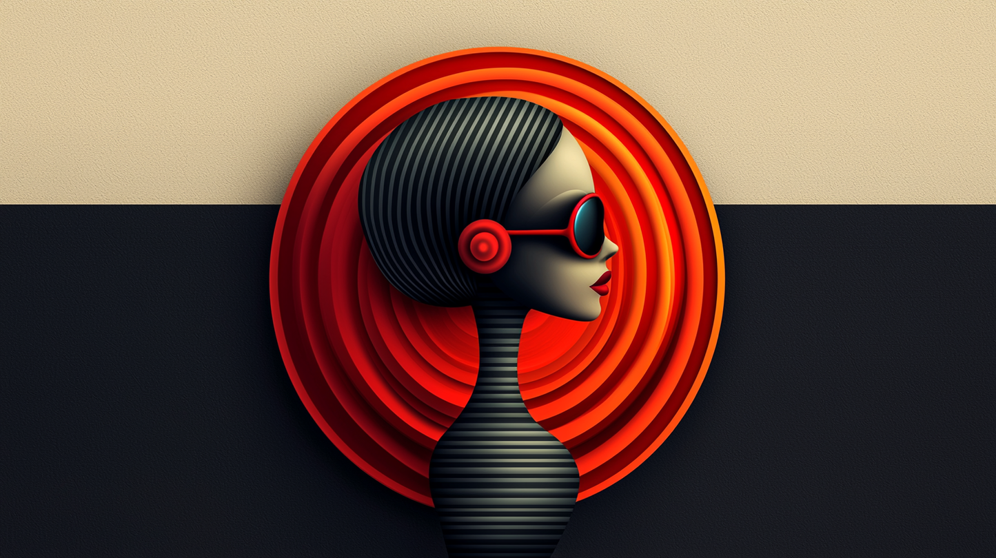 “The Rhythm” – A harmonious fusion of form and color