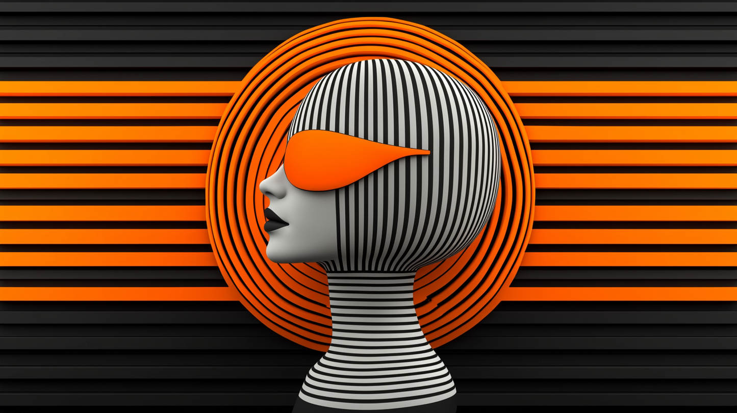 “Optical Impulses” – A modern fusion of lines and bright contrasts