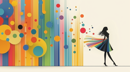 „Tanz der Farben“ – Lebendiges Spiel aus Formen und Bewegung