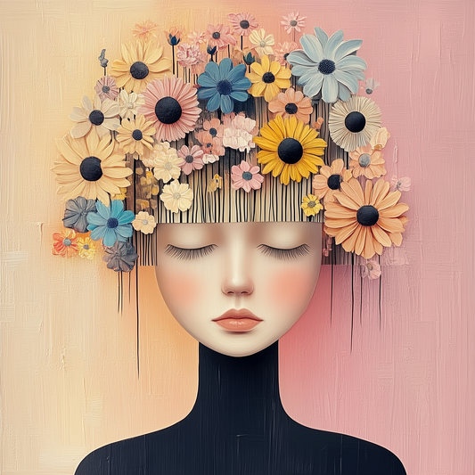 „Blüten der Gedanken“ – Eine Ode an Schönheit und Gelassenheit