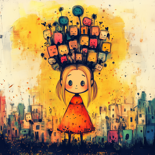 „Träume in Farbe“ – Ein Kind voller Fantasie