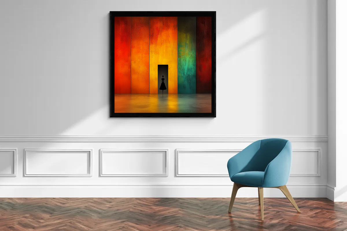 „Pforte der Farben“ – Faszinierende Komposition aus Licht und Schatten